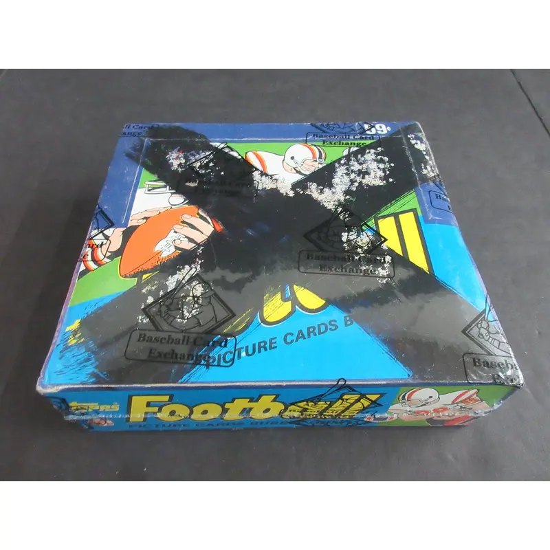 1984 Topps Football Unopened Cello Box (Marino Top) (BBCE) (X-Out) (A11939)