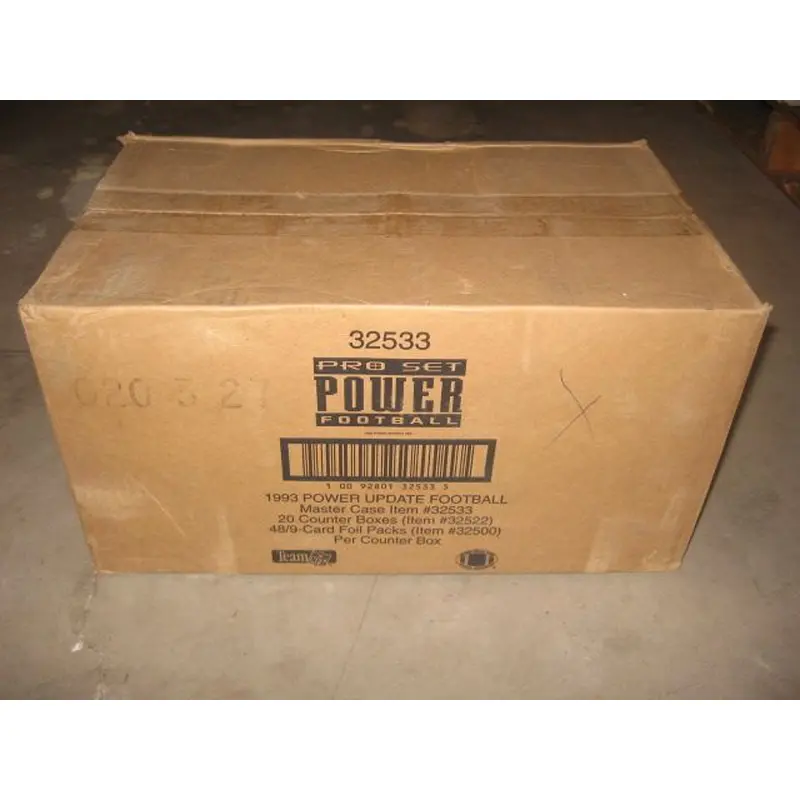 1993 Pro Set Power Update Football Case (20 Box)