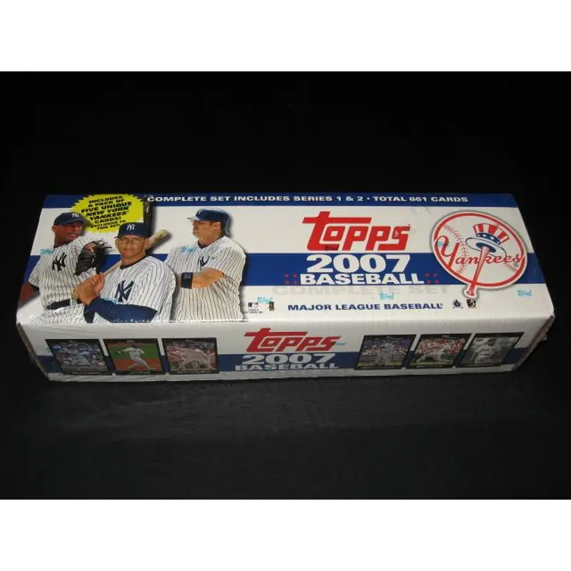 2007 Topps Baseball Factory Set (Yankees)