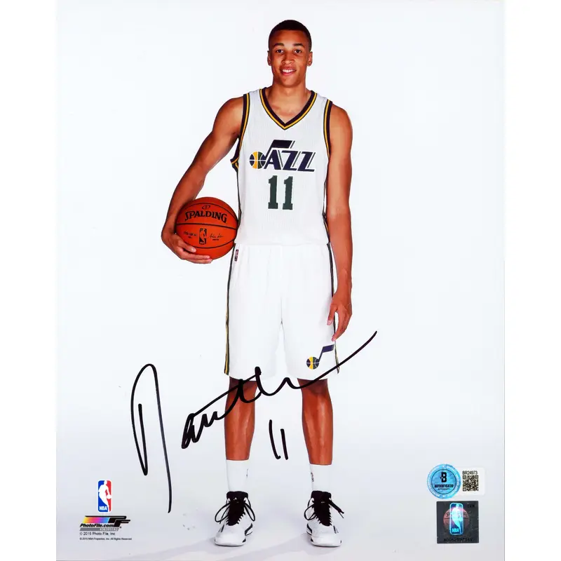 Jazz Dante Exum Authentic Signed 8x10 Vertical Photo Autographed BAS #BR24973