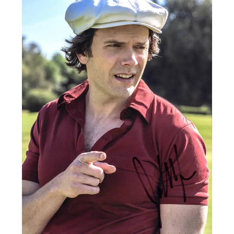 Joel McHale A Futile and Stupid Gesture Authentic Signed 8x10 Photo BAS #D94951