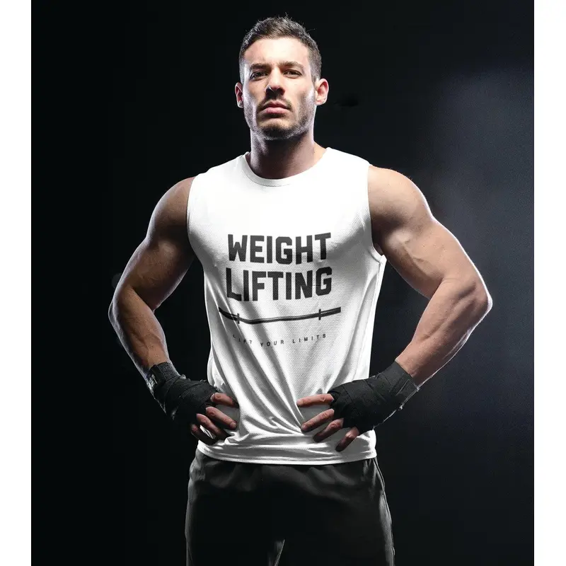 Men's Muscle Tank (Weightlifting) Wod Armour | Kibi Sports