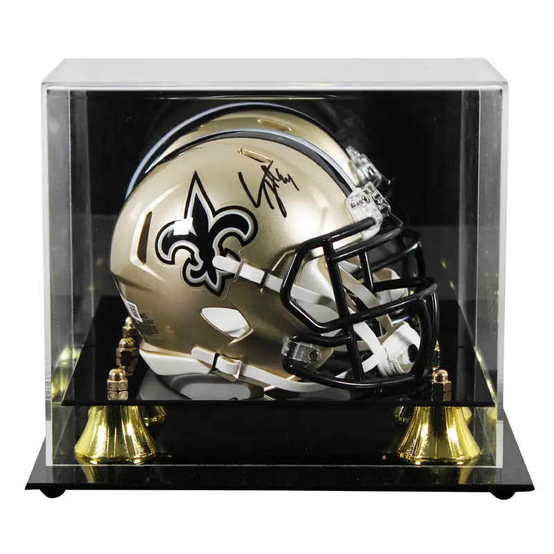 Saints Cameron Jordan Authentic Signed Speed Mini Helmet W/ Case BAS Witnessed