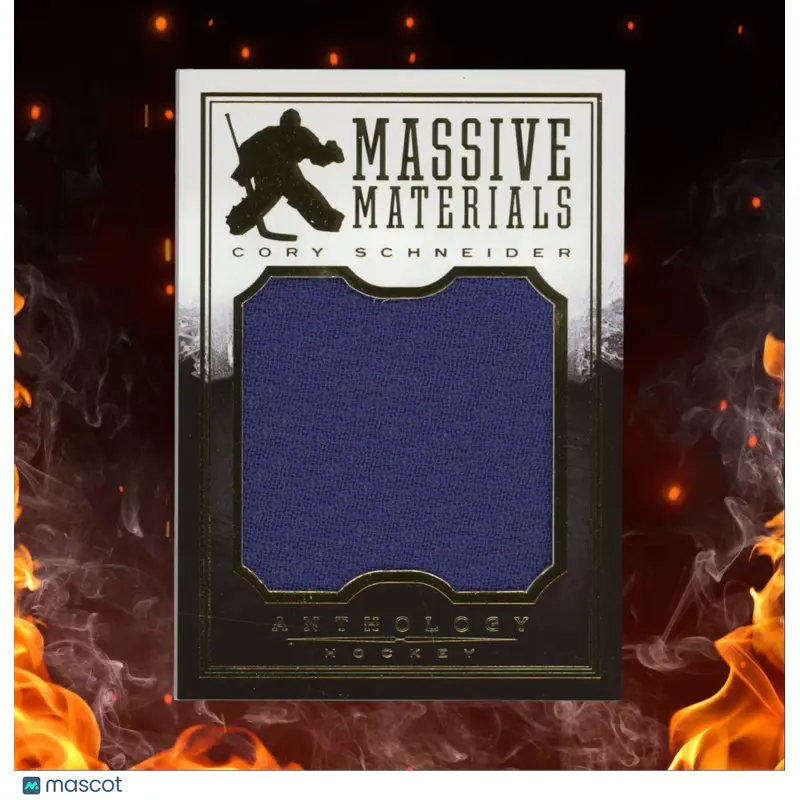 2015-16 Panini Anthology Massive Materials Cory Schneider 039/235 #MM-67