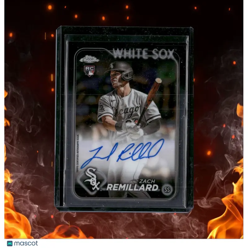 2024 Topps Chrome Zach Remillard Rookie Auto #CBA-ZR