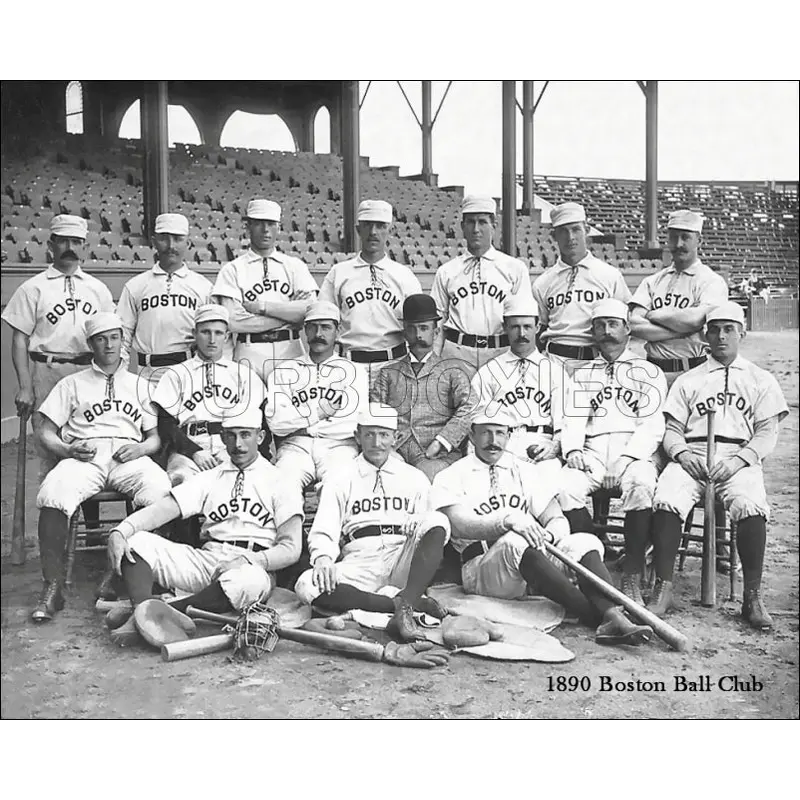 1890 Boston Beaneaters 8X10 Photo - Braves - 1144