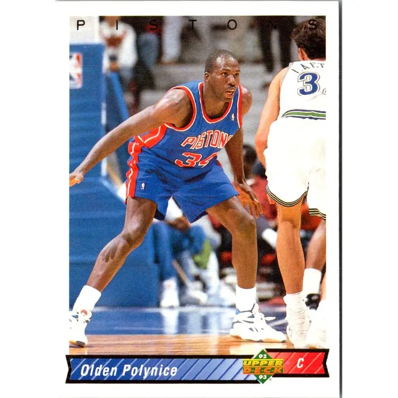1992 Upper Deck Olden Polynice #405