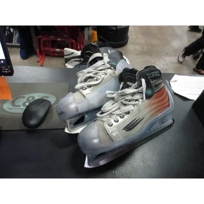 Used Bauer Vapor XXX Supreme Power Hockey Goalie Skates - No Size Listed