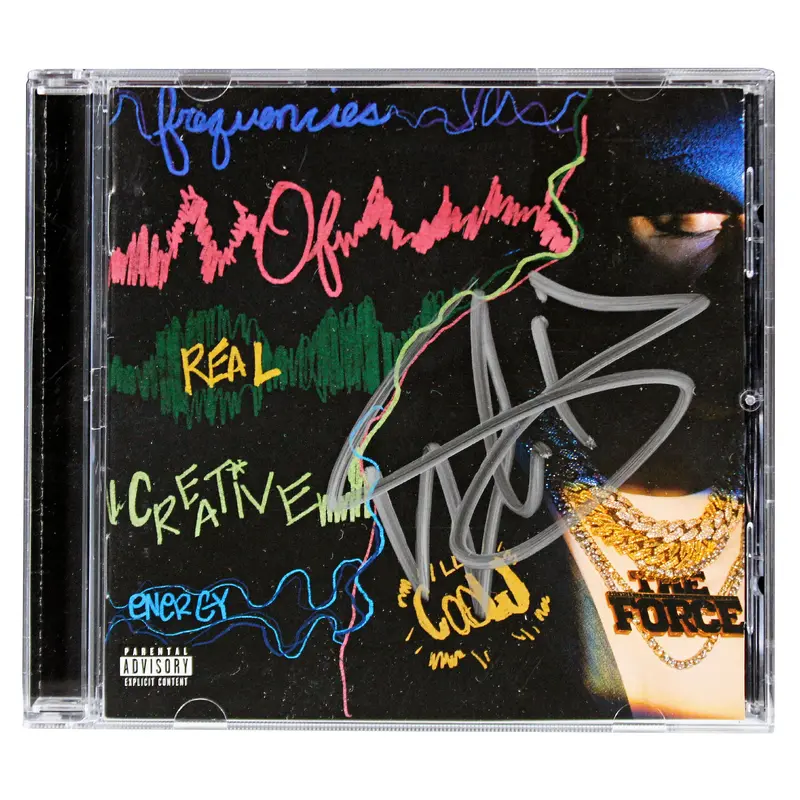 L.L. Cool J. Authentic Signed The Force Cd Insert W/ Disk BAS #BP50575