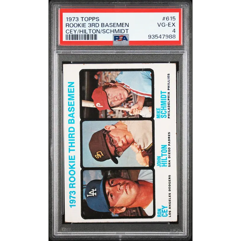Mike Schmidt 1973 Topps #615 RC PSA 4 VG-EX 7988