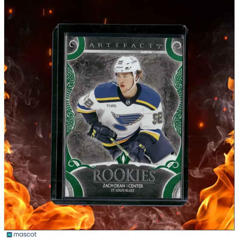 2024-25 Upper Deck Artifacts Zach Dean Emerald Rookie 016/149 #178