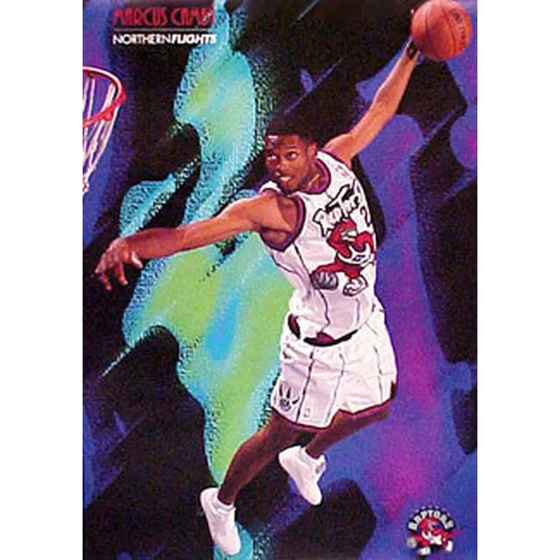 Marcus Camby "Northern Flights" Toronto Raptors Poster - Costacos 1996