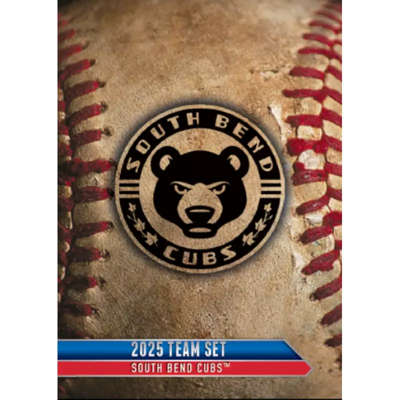 South Bend Cubs 2025 Team Set