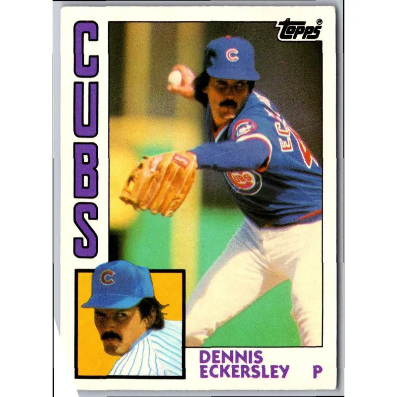 1984 Topps Traded Dennis Eckersley #34T