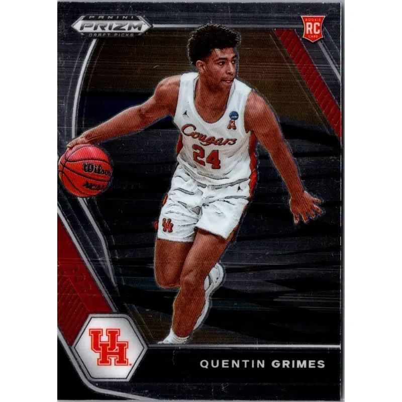 2021 Panini Prizm Draft Picks Ruby Wave Quentin Grimes #46