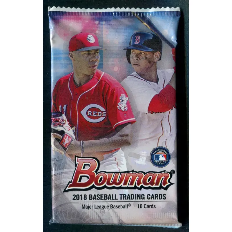 2018 Bowman Baseball Unopened Pack (Retail) (10)
