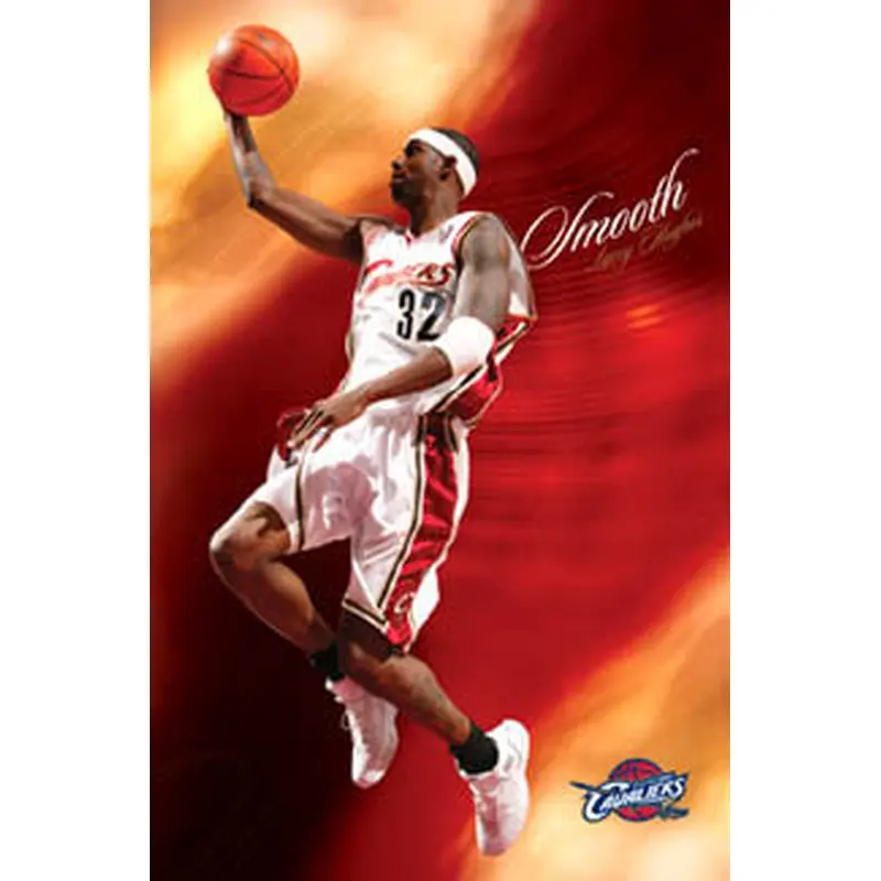 Larry Hughes "Smooth" Cleveland Cavaliers NBA Poster - Costacos 2005