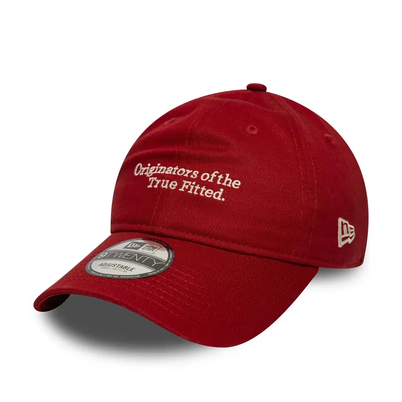 New Era Spare Strap Red 9TWENTY Adjustable Cap