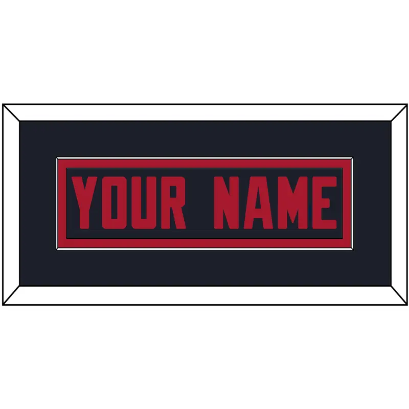 Houston Nameplate - Alternate Blue (2017-2023) - Single Mat 2