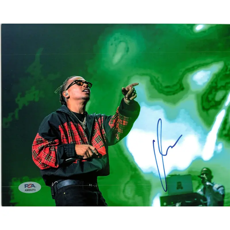 Ozuna signed 8x10 photo PSA/DNA Autographed Rapper