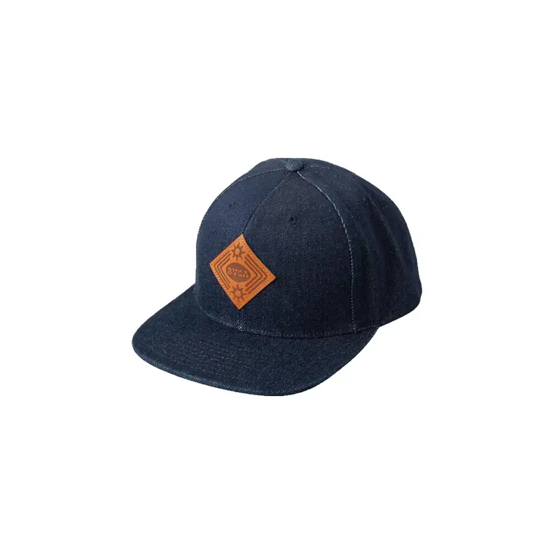RVCA HATS BLUE ARTISANAL SNAPBACK AVYHA00408 DDN