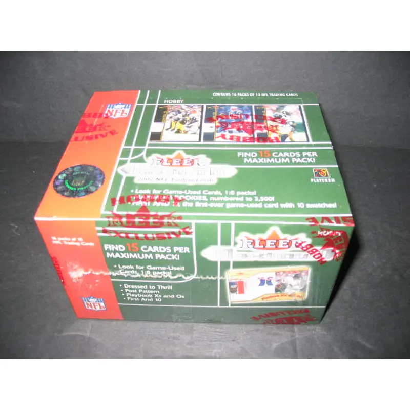 2002 Fleer Maximum Football Box (Hobby)