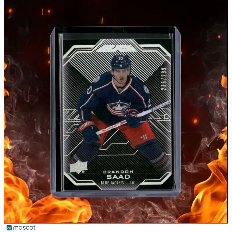 2016-17 Upper Deck Black Brandon Saad 236/299 #20