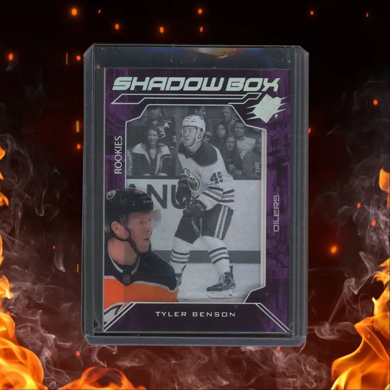 2020-21 Upper Deck SPx Tyler Benson Shadowbox Rookie #SB-24