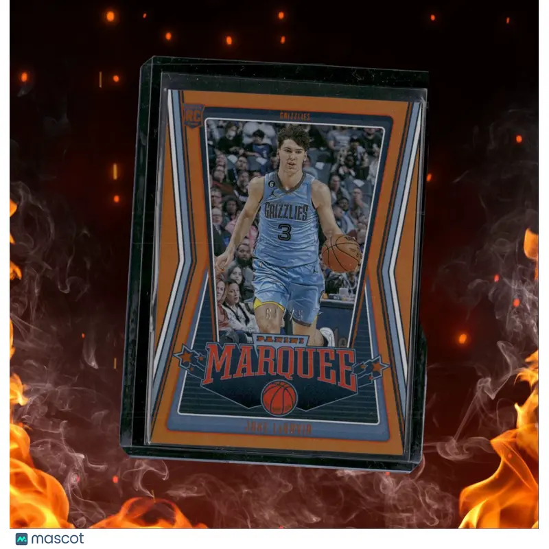 2022-23 Panini Chronicles Jake LaRavia Marquee Orange Rookie 64/75 #245