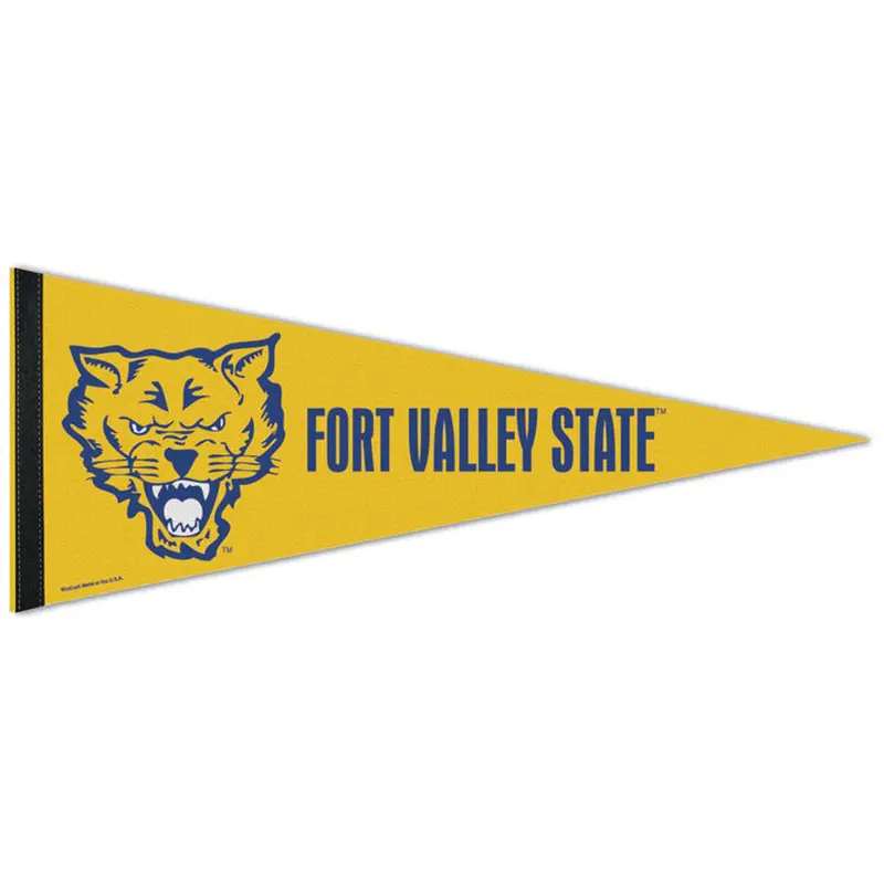Fort Valley State Wildcats Official NCAA Team Logo Premium Felt Pennant - Wincraft Inc.