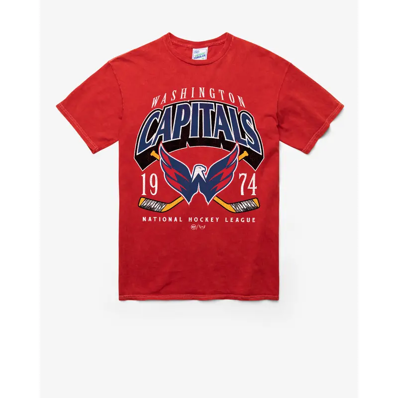 WASHINGTON CAPITALS LOCKER VINTAGE '47 TUBULAR TEE