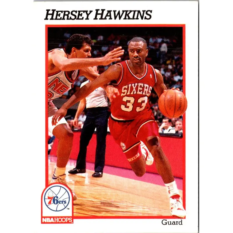 1991 Hoops Hersey Hawkins #161