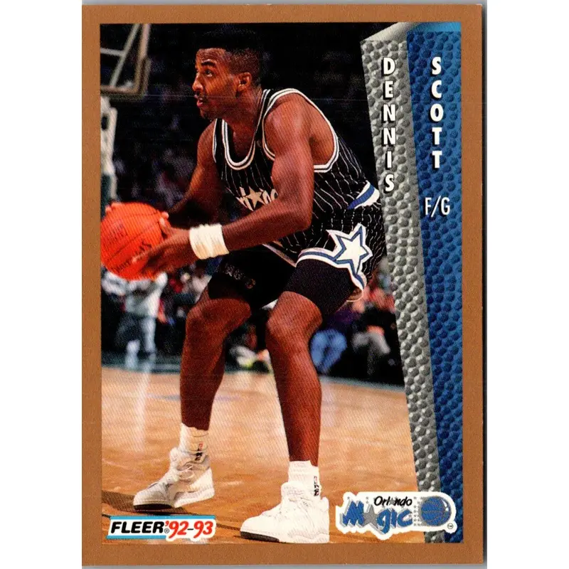 1992 Fleer Dennis Scott #163