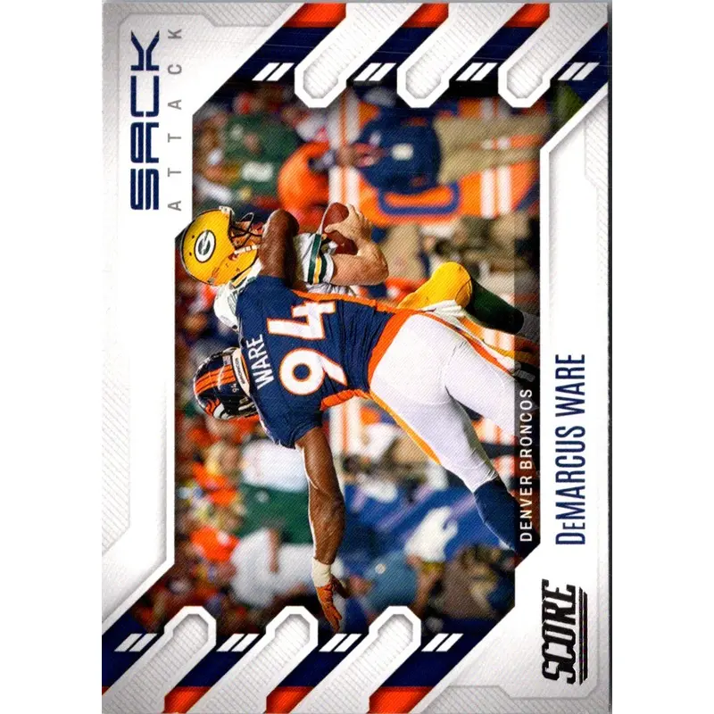 2022 Score Sack Attack DeMarcus Ware #SA-DW