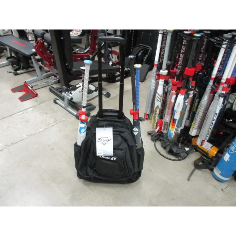 Dudley softball wheeled gear bag 4 bat pack
