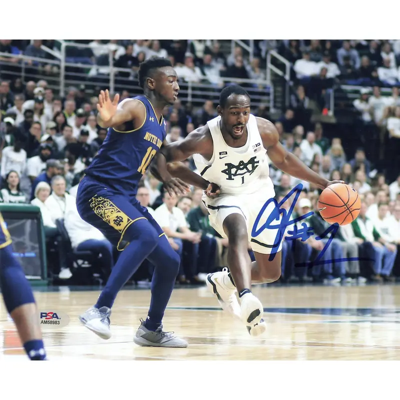 Josh Langford signed 8x10 photo PSA/DNA Michigan State Autographed