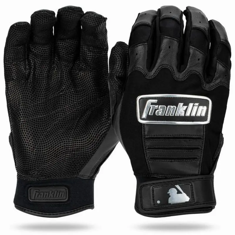 New Franklin CFX Pro Batting Gloves Red Size XL - Black