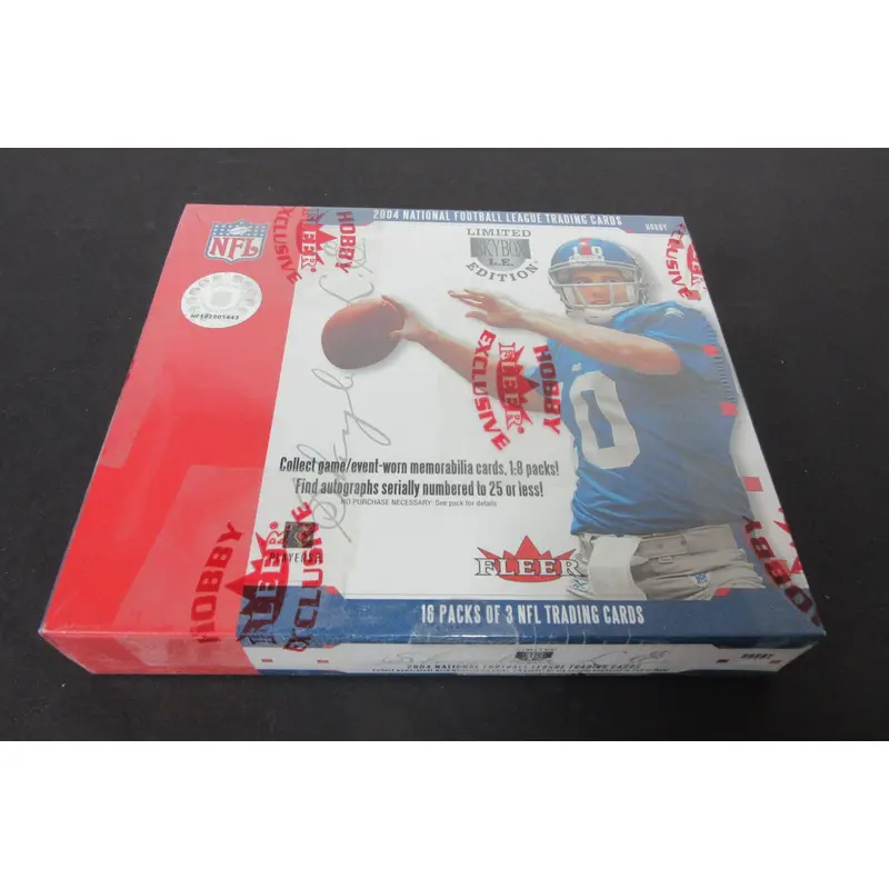 2004 Fleer Skybox L.E. Limited Edition Football Box (Hobby)