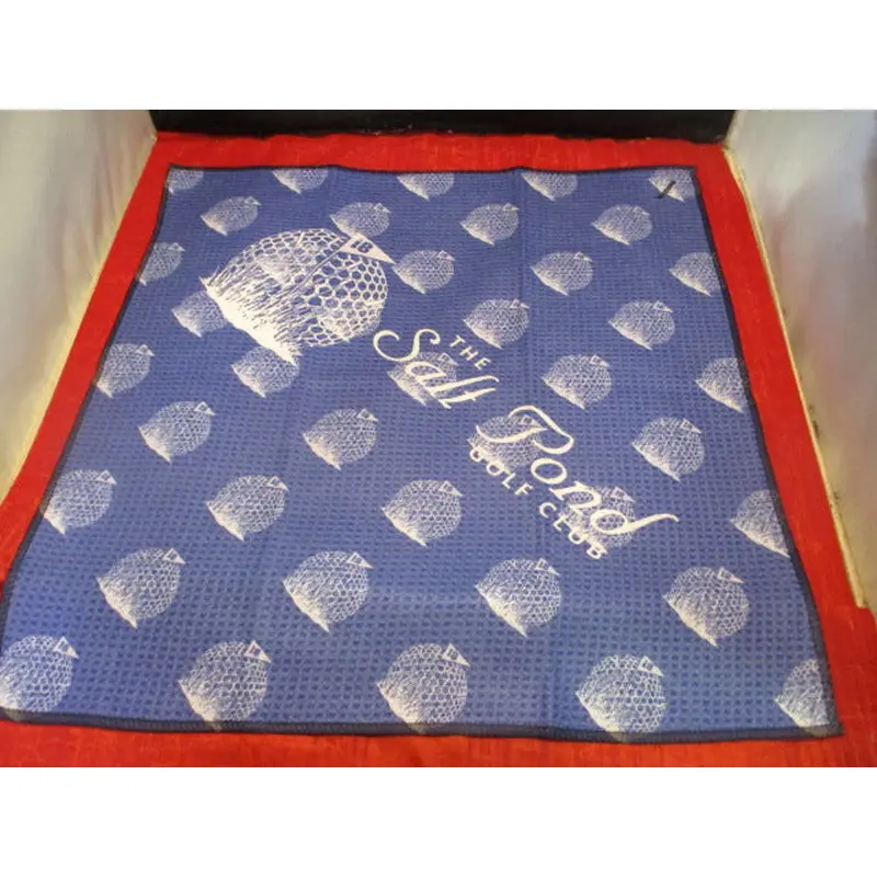 Joseph Elliot USA Blue The Salt Pond Golf Towel 17"X17"