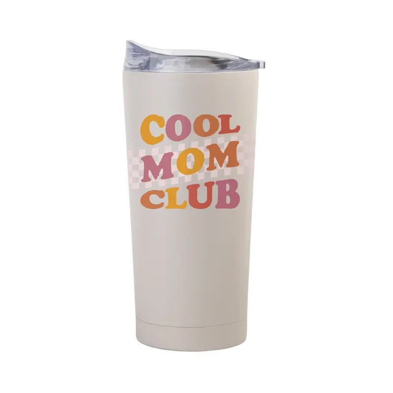 Mothers Day 20oz Cool Mom Club Sand Powder Coat Tumbler