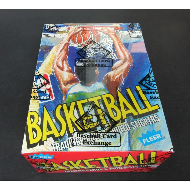 1989/90 Fleer Basketball Unopened Wax Box (FASC)