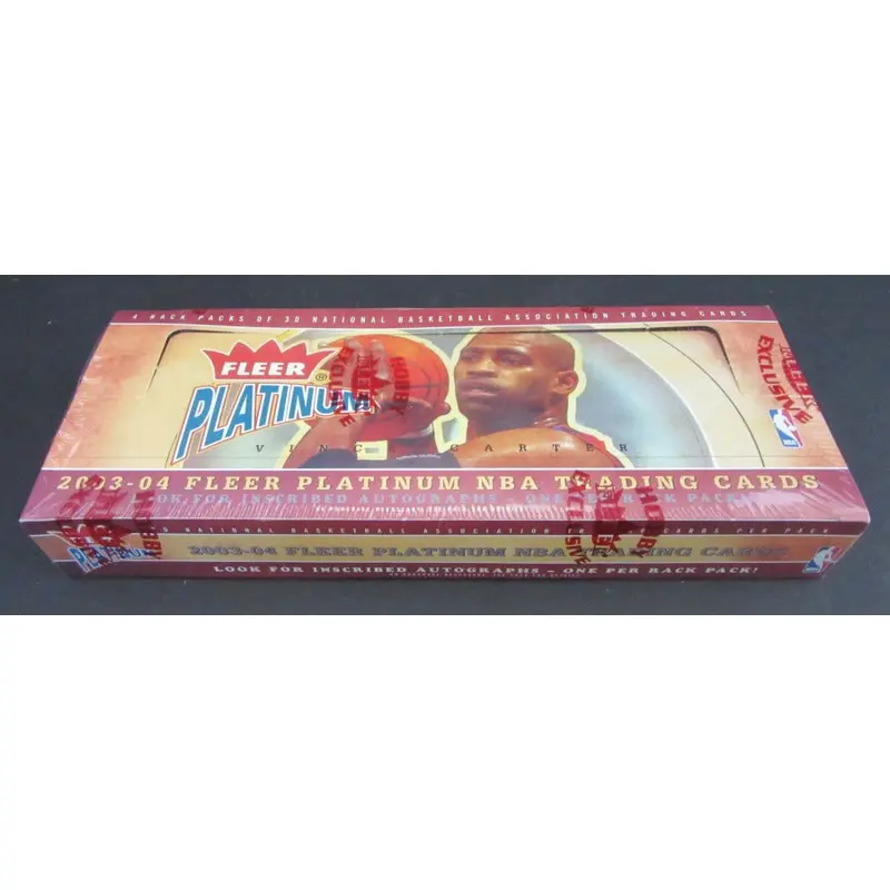 2003/04 Fleer Platinum Basketball Rack Box (Hobby)