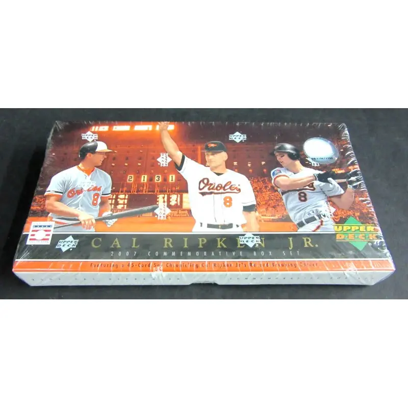 2007 Upper Deck Baseball Cal Ripken Jr. Commemorative Factory Set