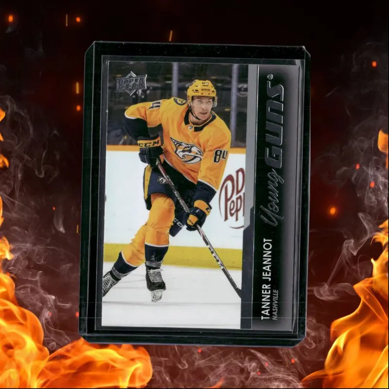 2021-22 Upper Deck Tanner Jeannot Young Guns (A) Rookie #222