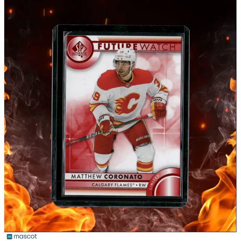 2023-24 SP Authentic Matthew Coronato Limited Red Rookie #108