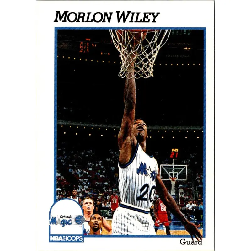 1991 Hoops Morlon Wiley #410