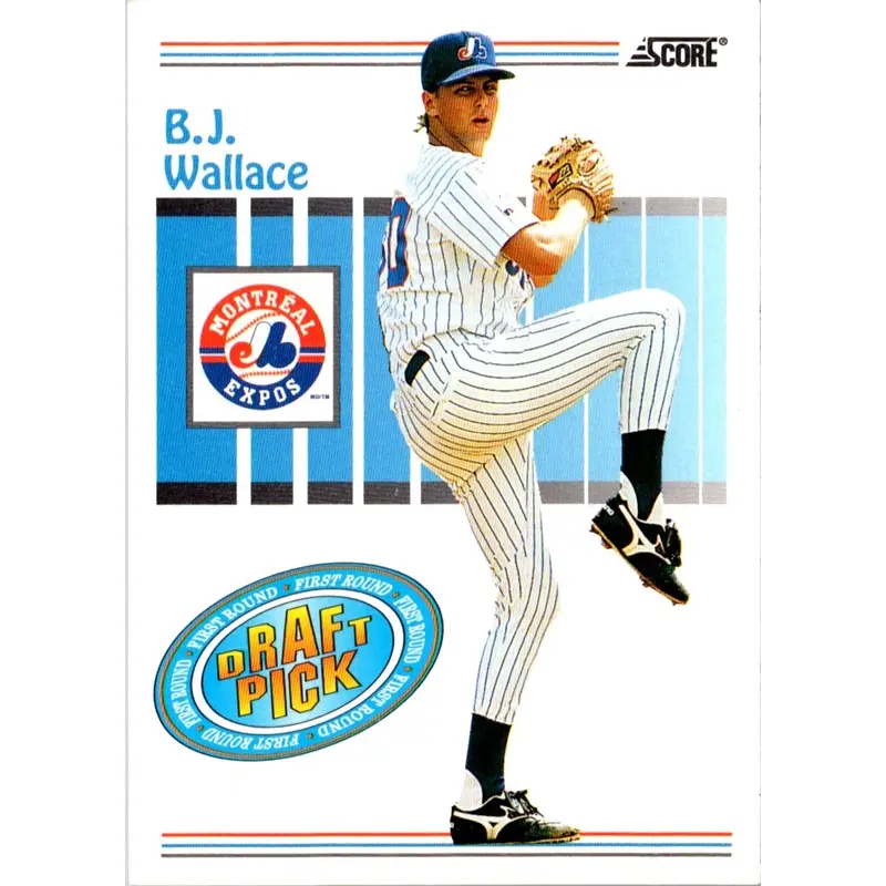 1993 Score B.J. Wallace #488