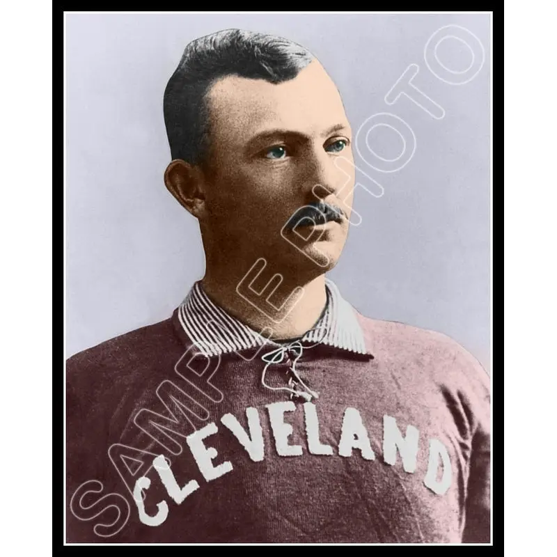 Cy Young Colorized 8X10 Photo - Cleveland Spiders - 848