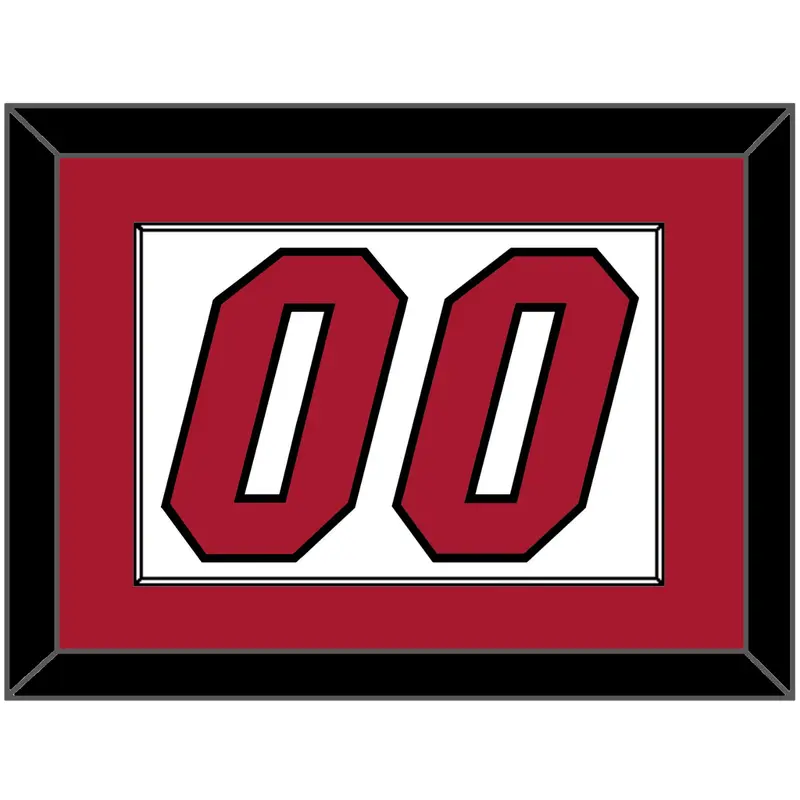 Miami Number - Home White (1999-2008) - Single Mat 1