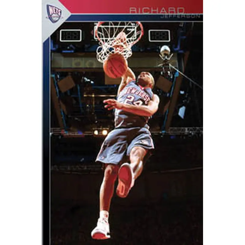 Richard Jefferson "PowerSlam" New Jersey Nets Poster - Costacos 2005